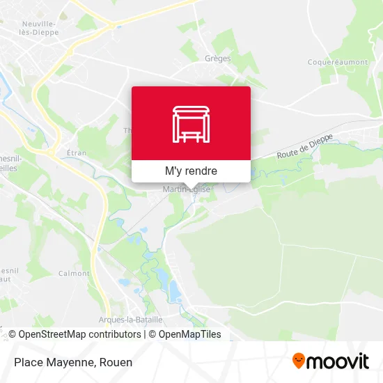 Place Mayenne plan