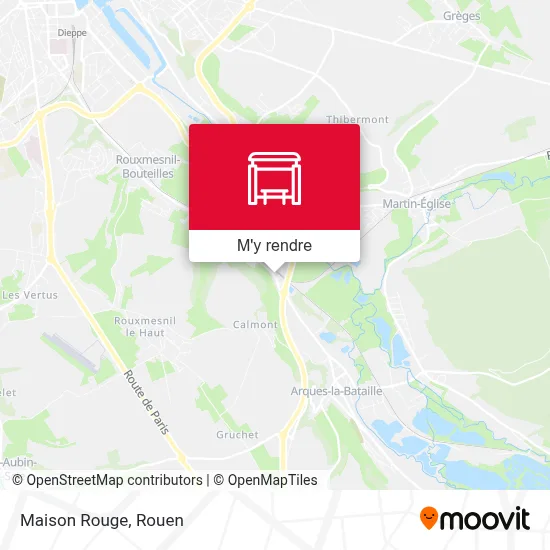 Maison Rouge plan