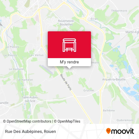 Rue Des Aubépines plan