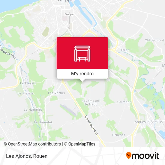 Les Ajoncs plan