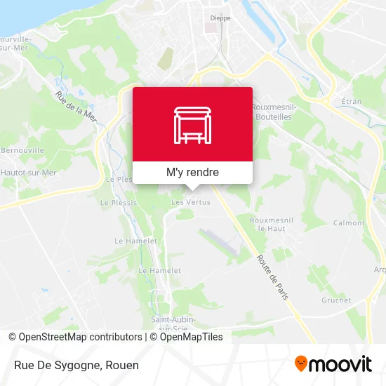 Rue De Sygogne plan
