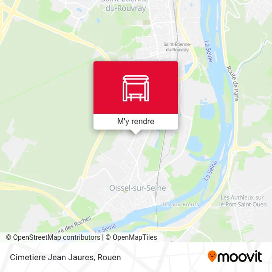 Cimetiere Jean Jaures plan