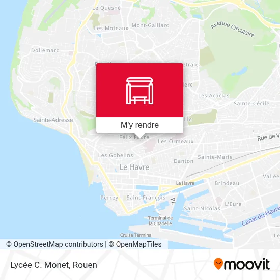 Lycée C. Monet plan