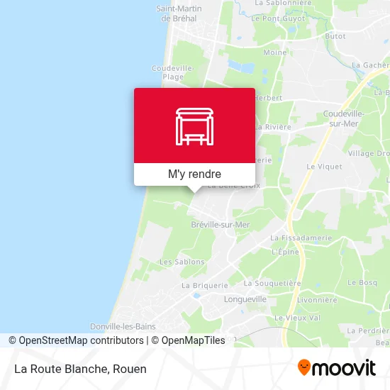 La Route Blanche plan