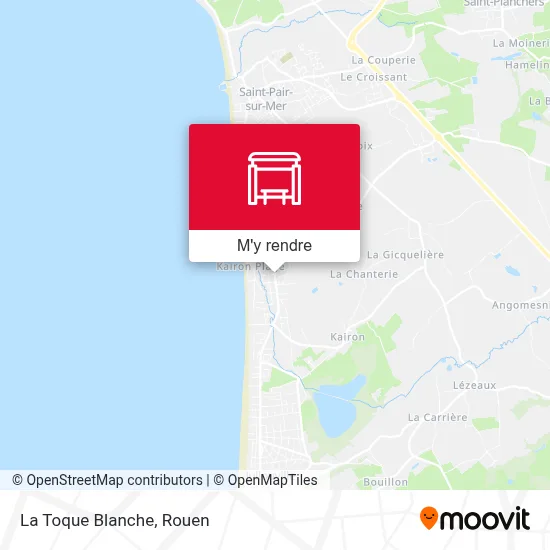 La Toque Blanche plan
