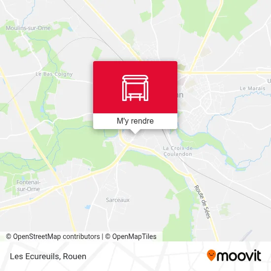 Les Ecureuils plan