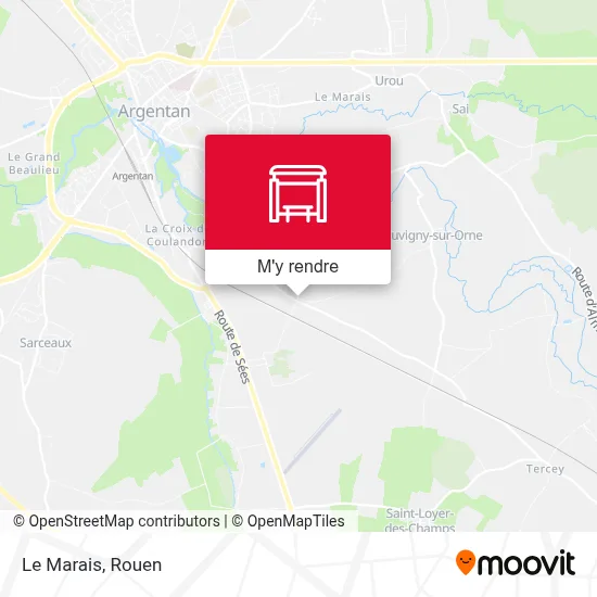 Le Marais plan