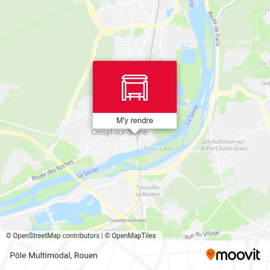 Pôle Multimodal plan