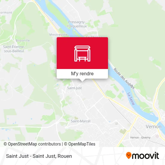 Saint Just - Saint Just plan