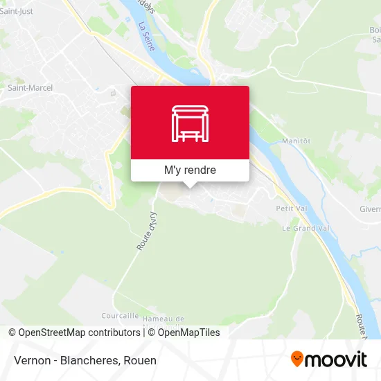 Vernon - Blancheres plan