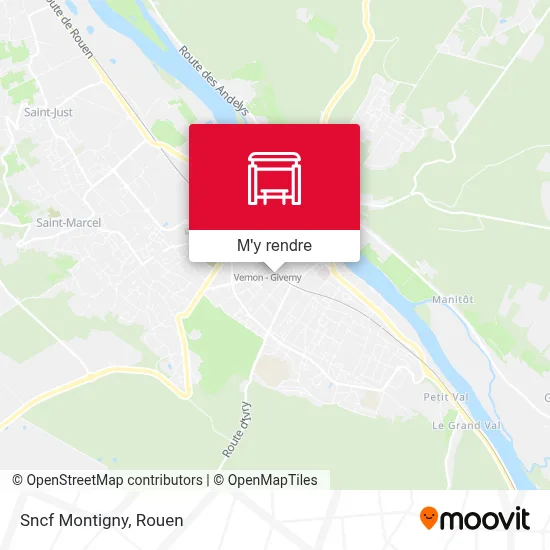 Sncf Montigny plan