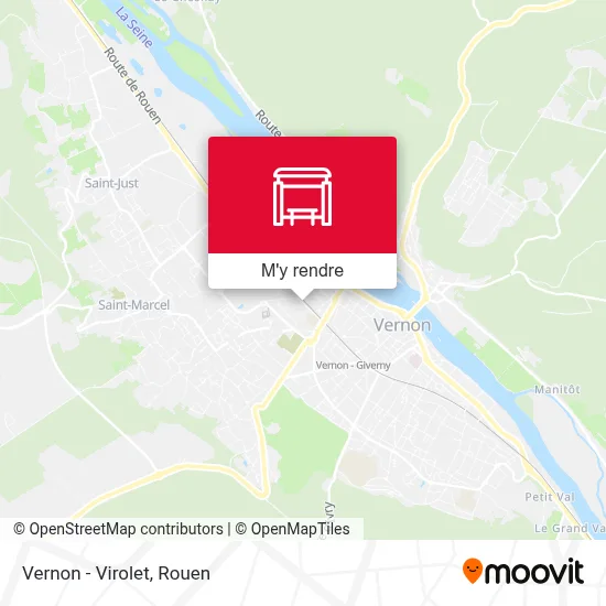 Vernon - Virolet plan