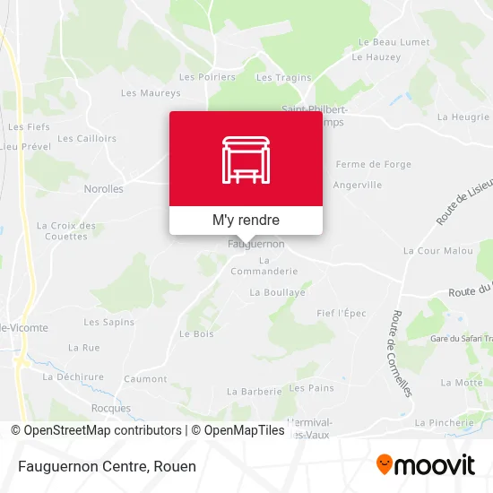 Fauguernon Centre plan