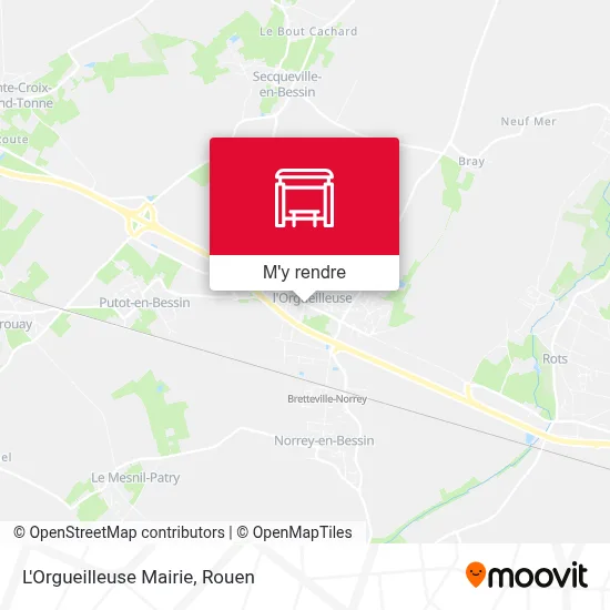 L'Orgueilleuse Mairie plan
