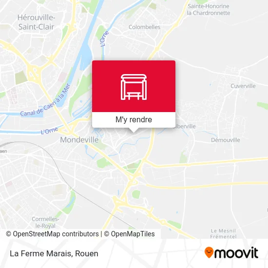 La Ferme Marais plan