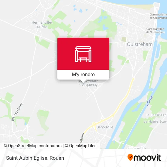 Saint-Aubin Eglise plan