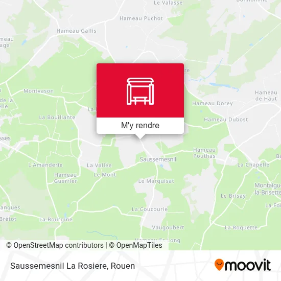 Saussemesnil La Rosiere plan
