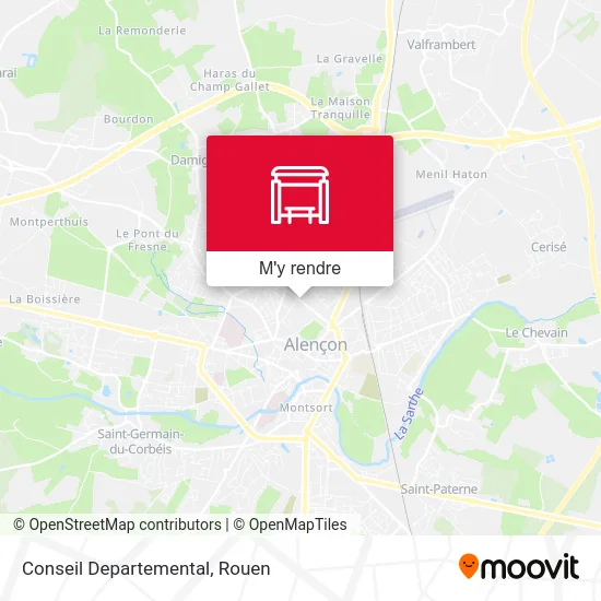 Conseil Departemental plan