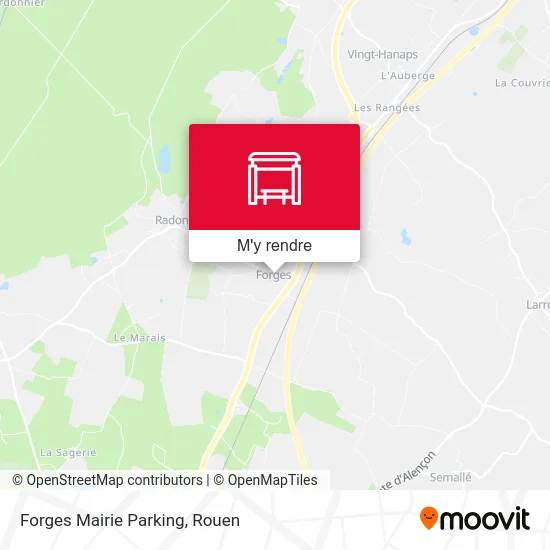 Forges  Mairie Parking plan