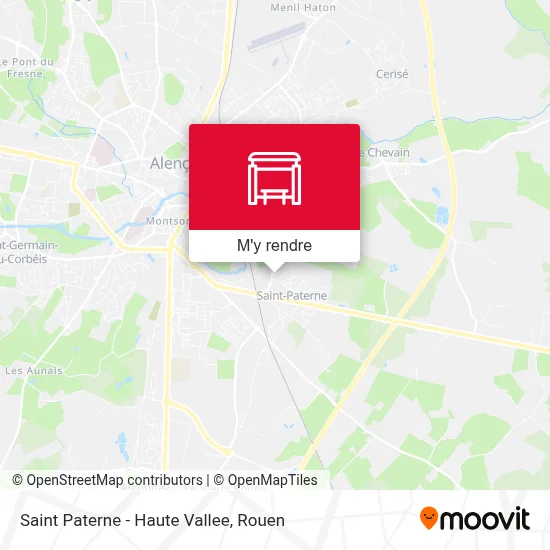 Saint Paterne - Haute Vallee plan