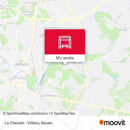 Le Chevain - Villiers plan