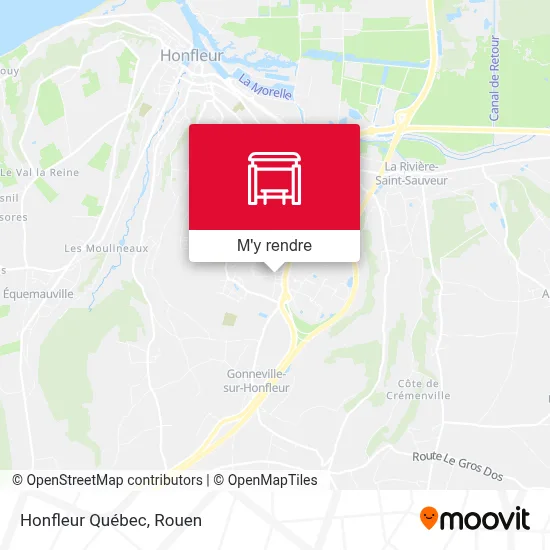 Honfleur Québec plan