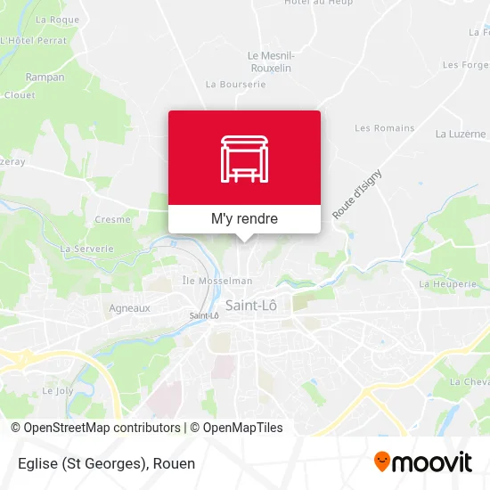 Eglise (St Georges) plan
