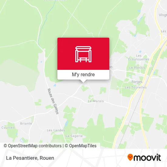 La Pesantiere plan