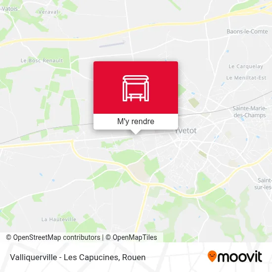 Valliquerville - Les Capucines plan