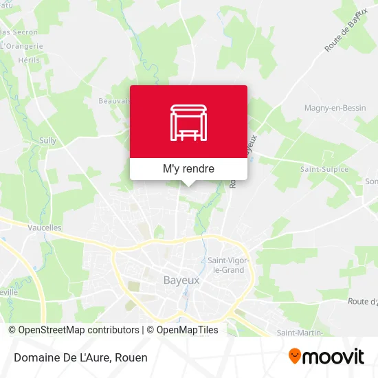 Domaine De L'Aure plan