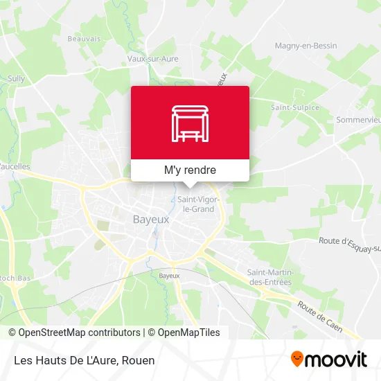 Les Hauts De L'Aure plan