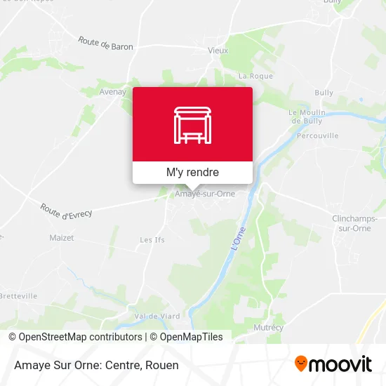 Amaye Sur Orne: Centre plan