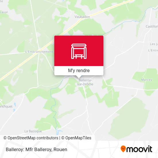 Balleroy: Mfr Balleroy plan