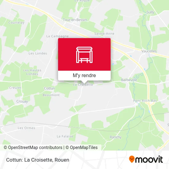 Cottun: La Croisette plan