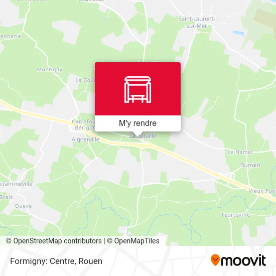 Formigny: Centre plan