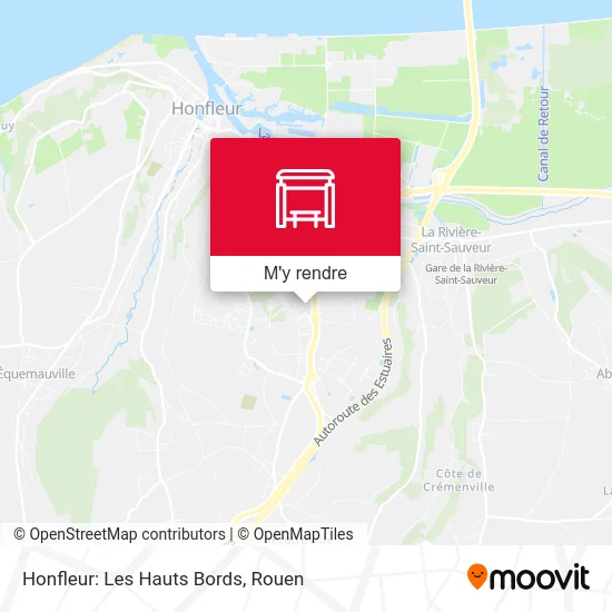 Honfleur: Les Hauts Bords plan