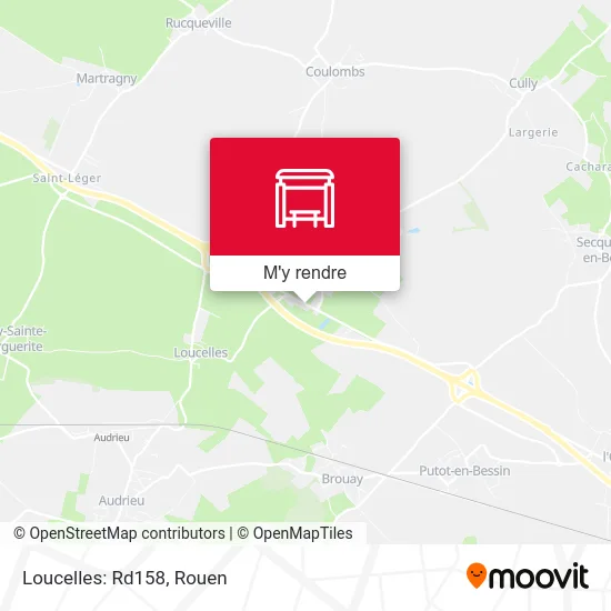 Loucelles: Rd158 plan