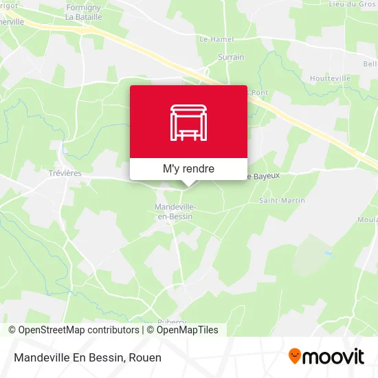 Mandeville En Bessin plan