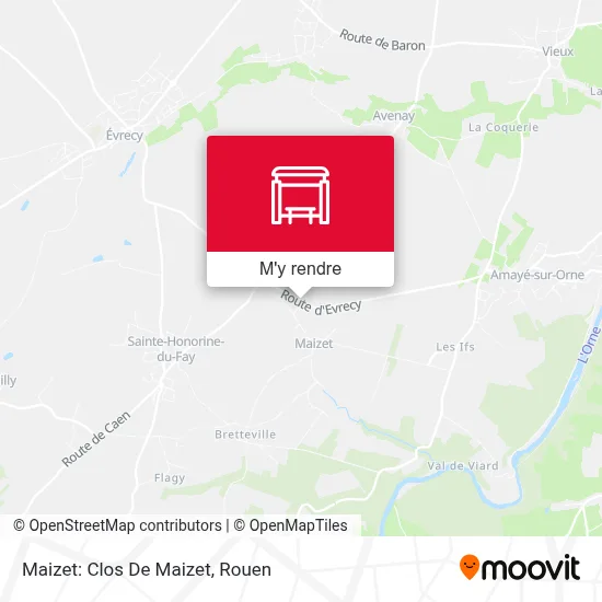 Maizet: Clos De Maizet plan