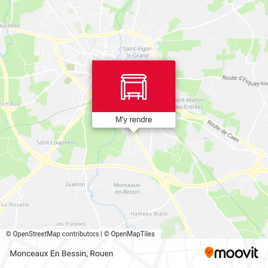 Monceaux En Bessin plan