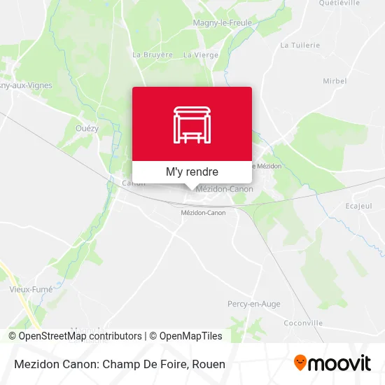 Mezidon Canon: Champ De Foire plan