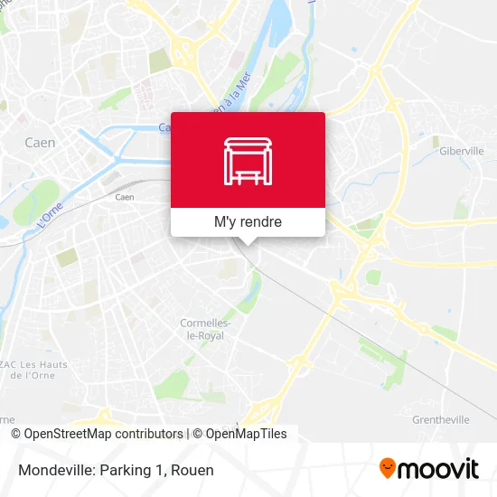 Mondeville: Parking 1 plan