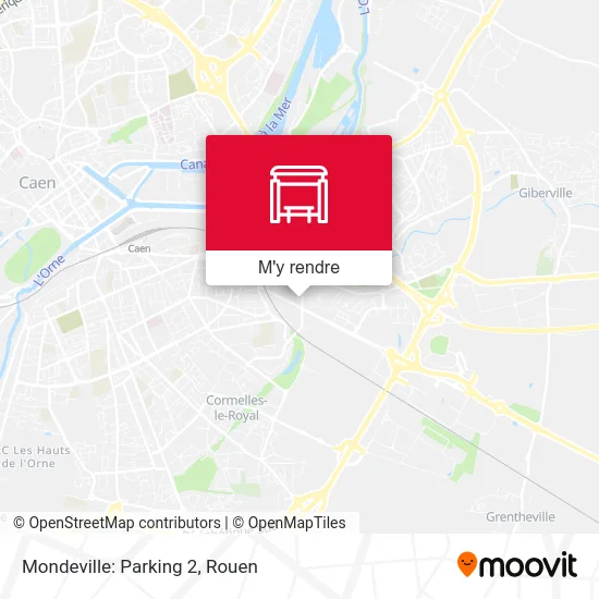 Mondeville: Parking 2 plan
