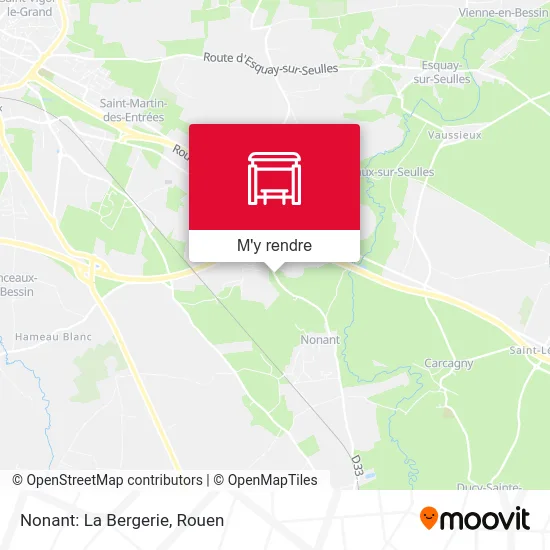 Nonant: La Bergerie plan