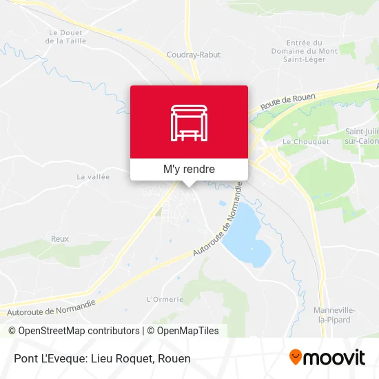 Pont L'Eveque: Lieu Roquet plan