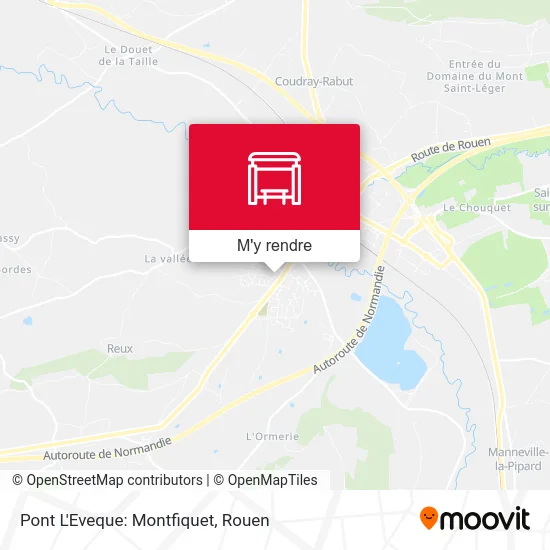 Pont L'Eveque: Montfiquet plan