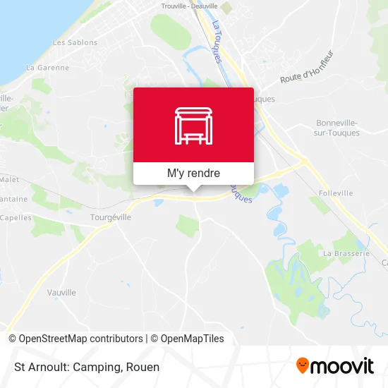 St Arnoult: Camping plan