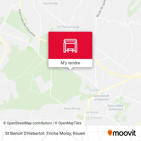 St Benoit D'Hebertot: Friche Moisy plan