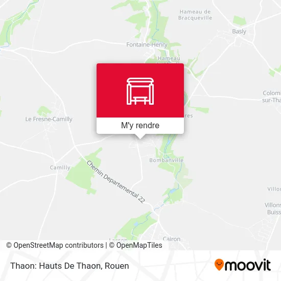 Thaon: Hauts De Thaon plan