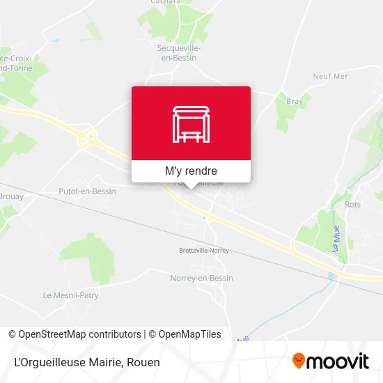 L'Orgueilleuse Mairie plan